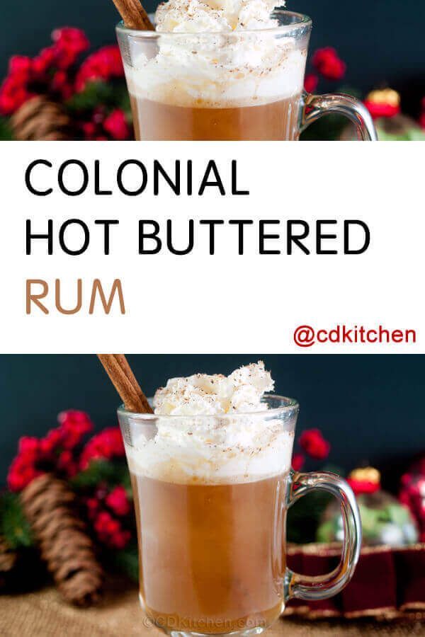 Classic Hot Buttered Rum Made In The Crock Pot | CDKitchen.com -   18 holiday Drinks with rum ideas