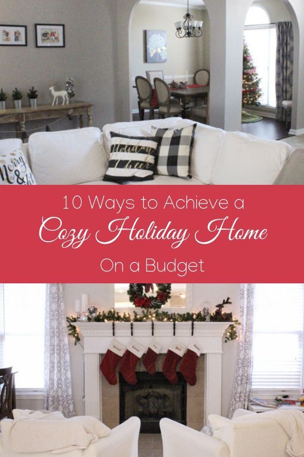 10 Ways to Achieve a Cozy Holiday Home on a Budget -   18 holiday Home tips ideas