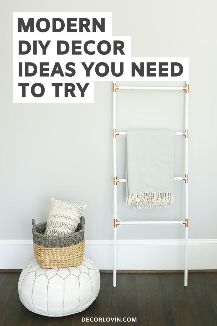 Modern DIY Decor Ideas Your Home Needs -   18 home accessories DIY website ideas
