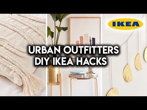 DIY IKEA HACKS | URBAN OUTFITTERS INSPIRED HOME DECOR -   18 home accessories DIY website ideas