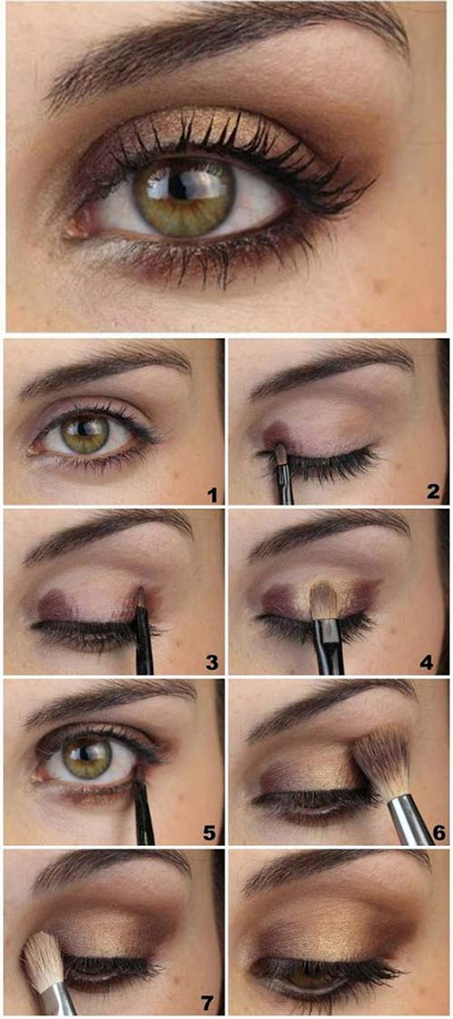 25 Gorgeous Eye Makeup Tutorials For Beginners of 2019 -   18 makeup Dia tutorial ideas