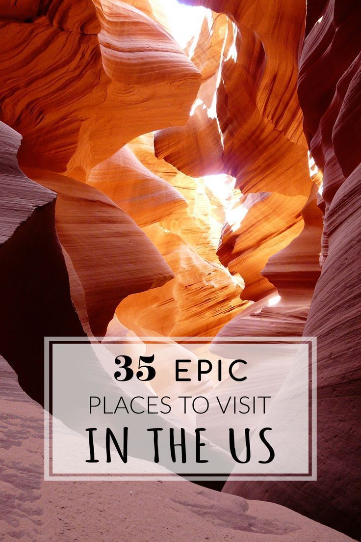 34 Most Unique Places to Visit in the US -   18 travel destinations United States country ideas