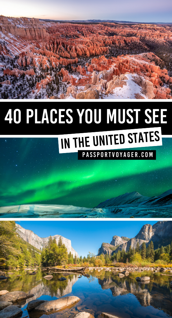 40 Stunning Destinations You Have To Visit In The USA -   18 travel destinations United States country ideas