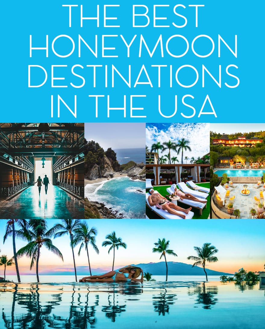 The Best Honeymoon Destinations in the United States - JetsetChristina -   18 travel destinations United States country ideas