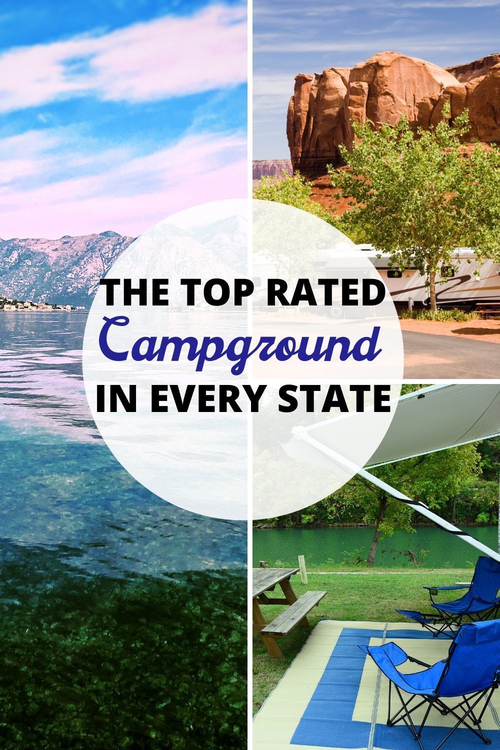 Best Places To Camp In An RV 2020 (Infographics) -   18 travel destinations United States country ideas