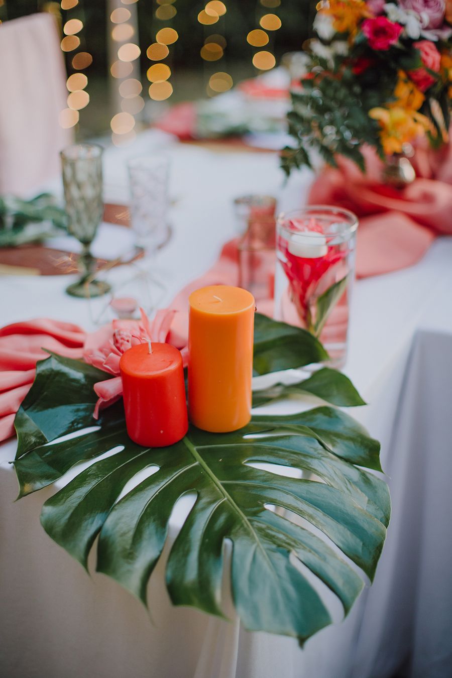 Destination Wedding: A Tropical, Living Coral Elopement: Jonny & Dhani -   18 wedding Bouquets tropical ideas