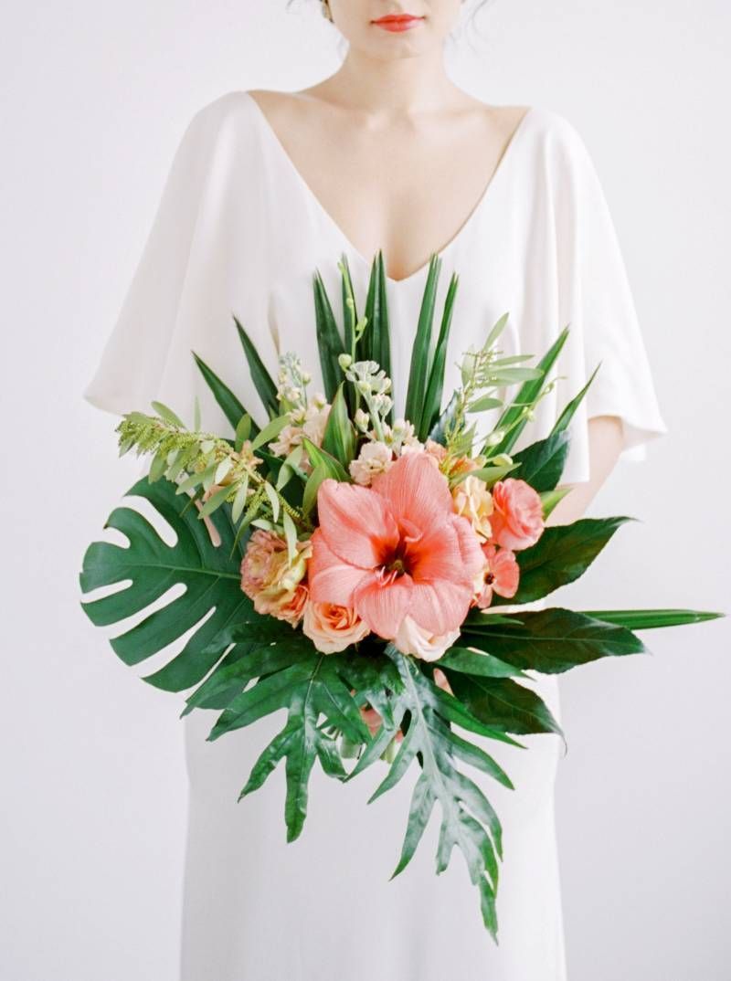 Crisp, Tropical Wedding Inspiration |  Washington Styled Shoot | Gallery | Item 15 -   18 wedding Bouquets tropical ideas