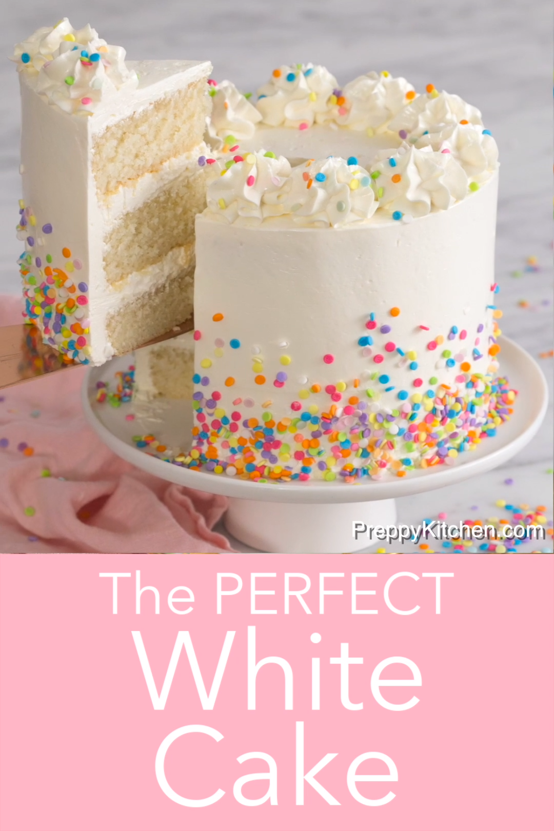 White Cake Recipe - Preppy Kitchen -   18 white cake Recipes ideas