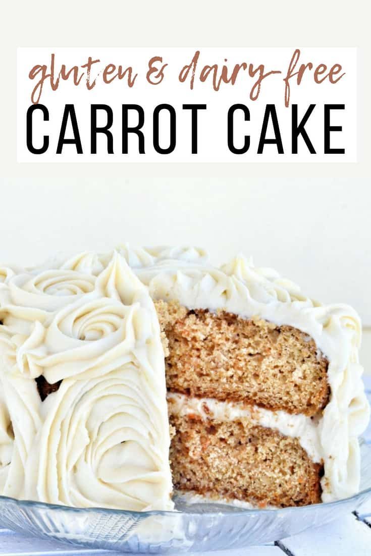 Gluten-Free Carrot Cake (Dairy-Free) - JoyFoodSunshine -   19 cake Amazing dairy free ideas