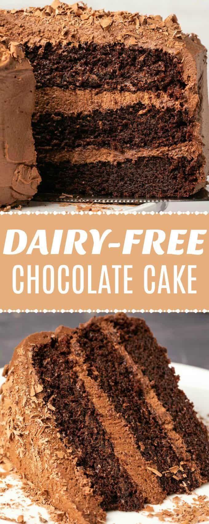 Dairy Free Chocolate Cake - Loving It Vegan -   19 cake Amazing dairy free ideas