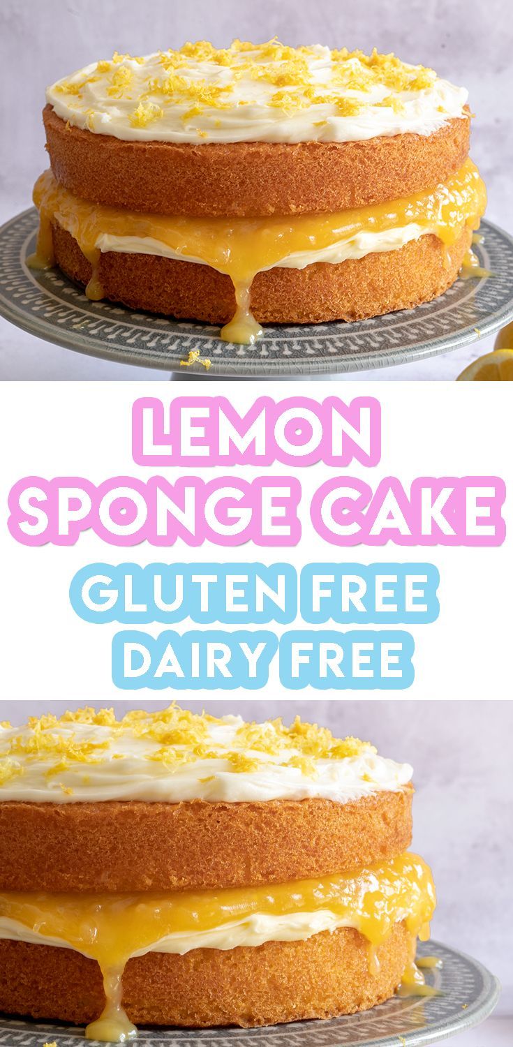 My Gluten Free Lemon Cake Recipe (dairy free, low FODMAP) -   19 cake Amazing dairy free ideas