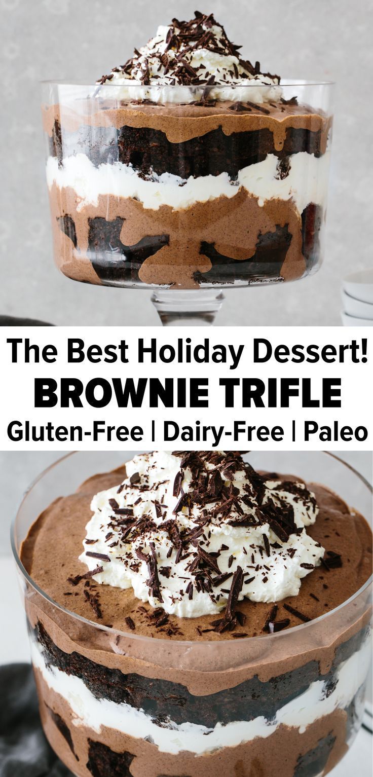 Brownie Trifle Recipe -   19 cake Amazing dairy free ideas