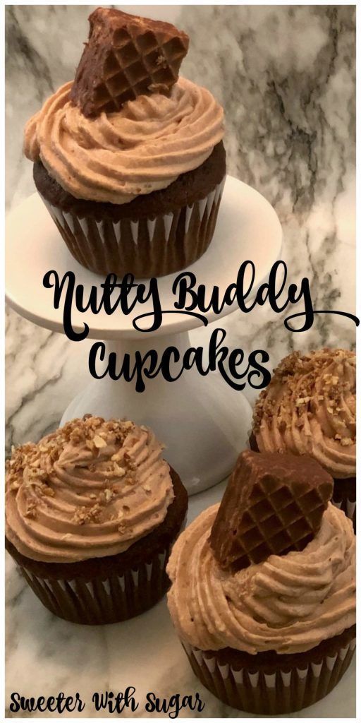 Nutty Buddy Cupcakes -   19 desserts Creative awesome ideas