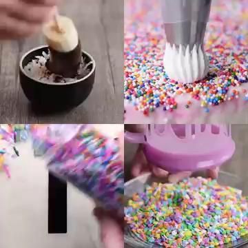 Everything's better with sprinkles!  Cakes Cupcakes and More Recipe Videos by So Yummy -   19 desserts Creative awesome ideas