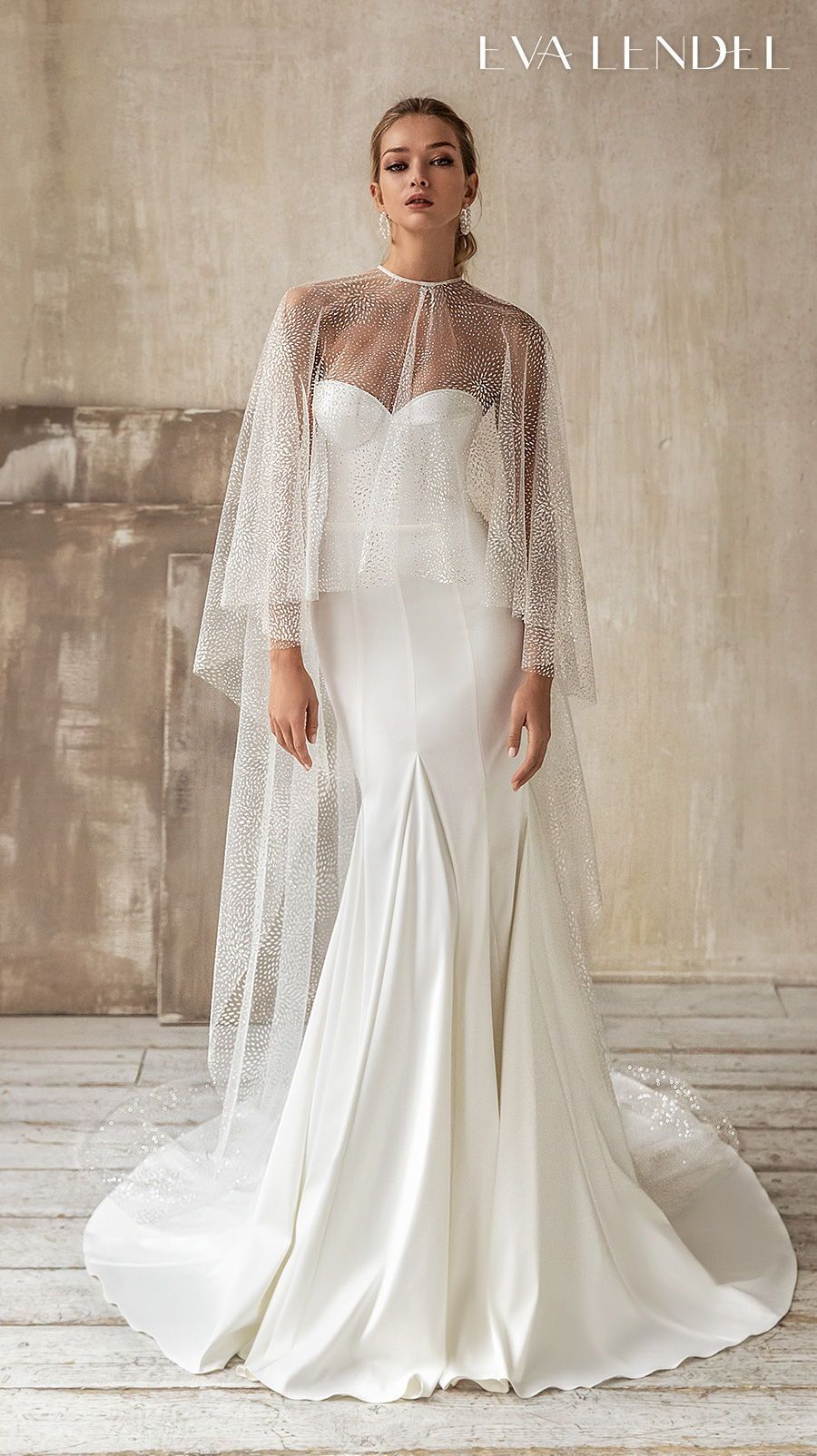 Eva Lendel 2021 Wedding Dresses — ‘Less is More' Bridal Collection | Wedding Inspirasi -   19 dress Wedding casamento ideas