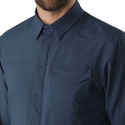 Arc'teryx Skyline Long-Sleeve Button-Down Shirt - Men's -   19 fabric crafts For Men man shirt ideas