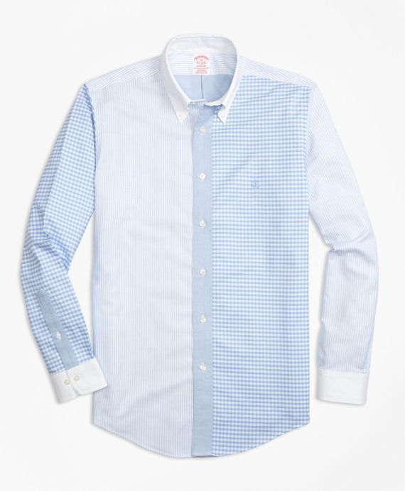 Brooks Brothers Non-Iron Madison Fit Fun Sport Shirt -   19 fabric crafts For Men man shirt ideas