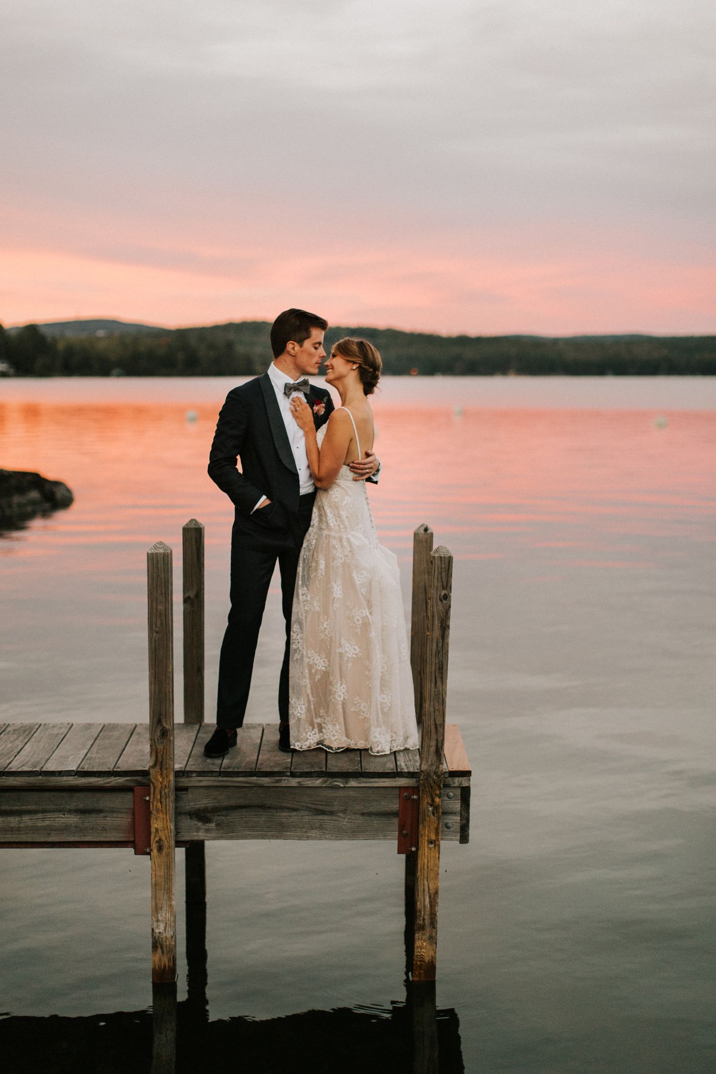One Couple's Lakeside Fall Wedding in New Hampshire -   19 fall wedding Photos ideas