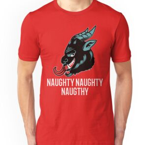 'Funny Naughty Krampus Happy Holidays Merry Christmas' T-Shirt by Urbanbestie -   19 happy holiday Funny ideas