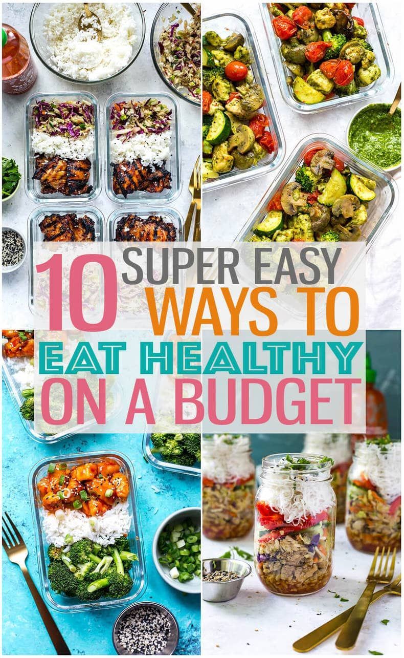 Eating Healthy on a Budget + 10 Cheap Dinner Ideas - The Girl on Bloor -   19 healthy recipes For Two link ideas