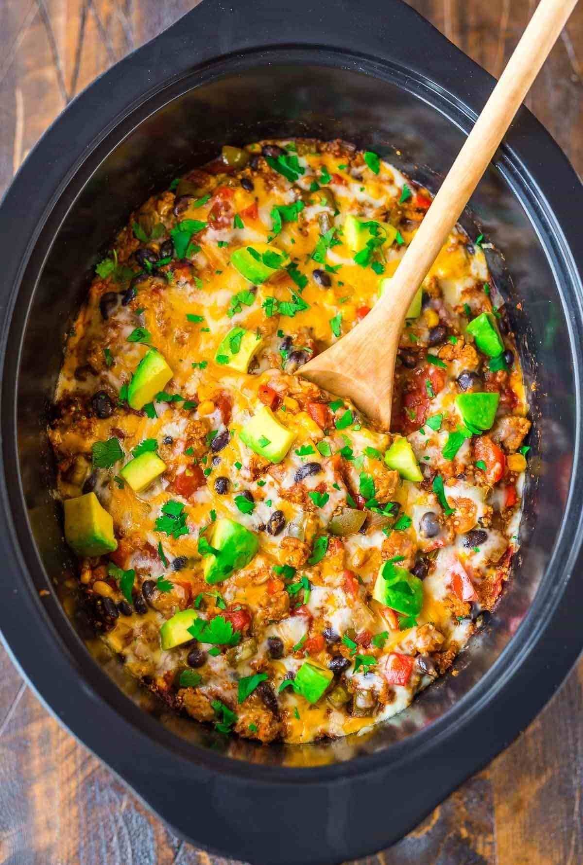 Crock Pot Mexican Casserole -   19 healthy recipes For Two link ideas