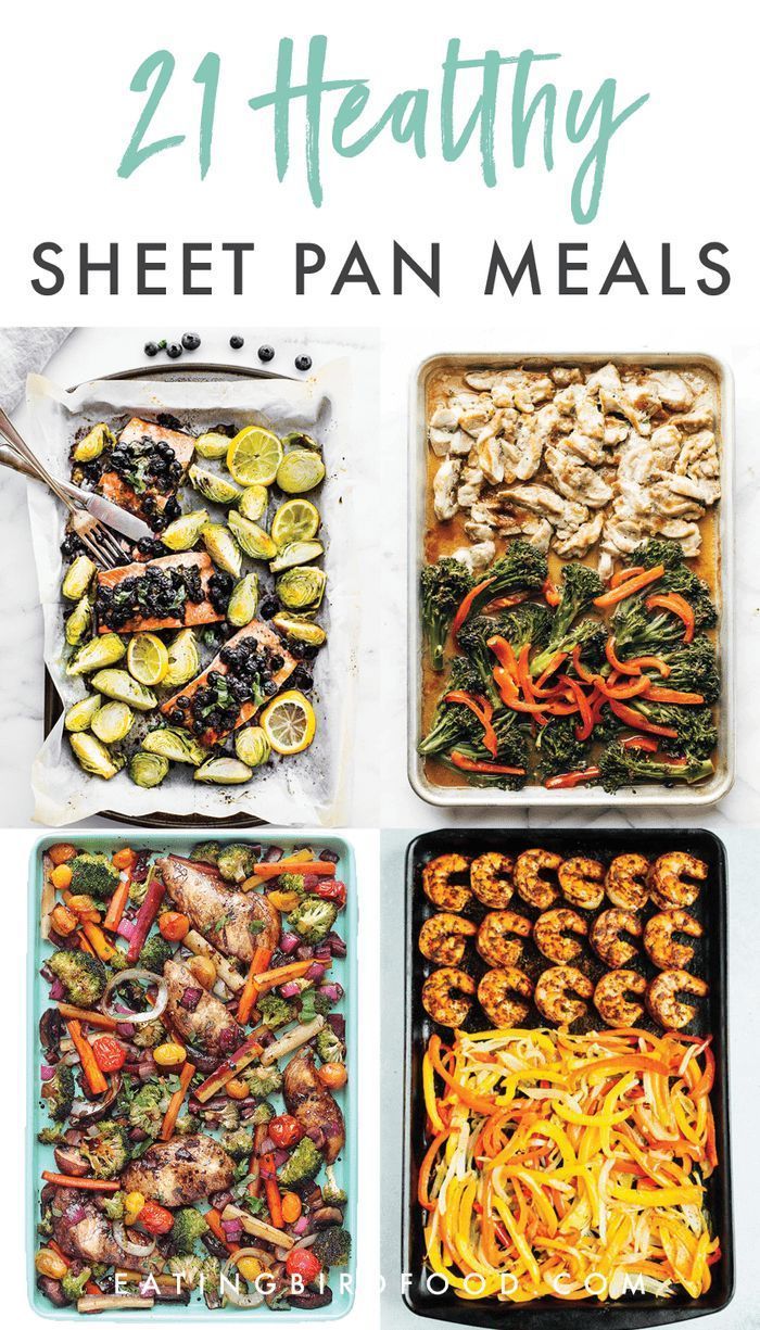 Healthy Sheet Pan Dinners That Make Weeknight Meals a Breeze -   19 healthy recipes For Two link ideas
