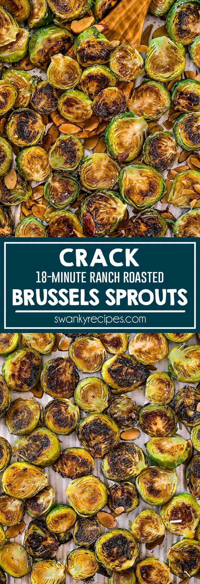 Crack Brussels Sprouts {The Best Roasted Brussels Sprouts} - Swanky Recipes -   19 healthy recipes Sides veggies ideas