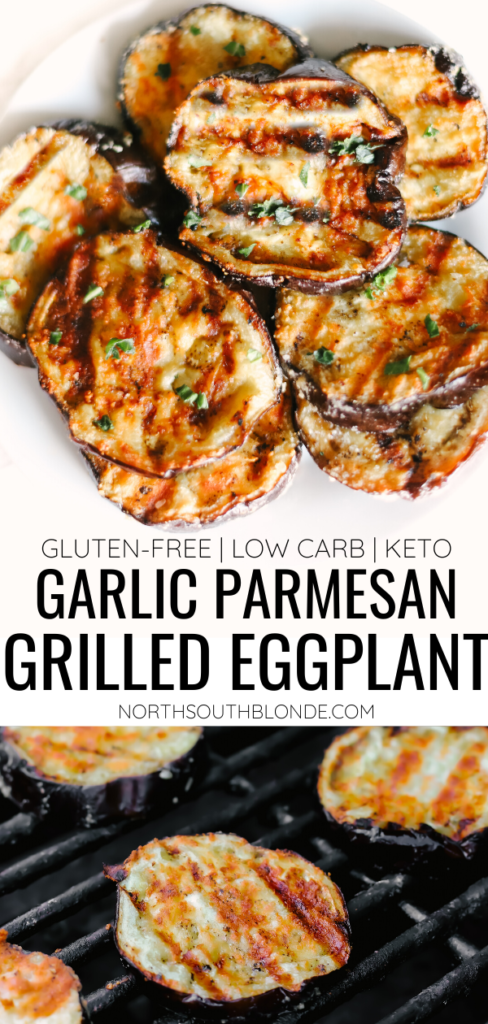 Garlic Parmesan Grilled Eggplant (Gluten-Free, Low Carb, Keto) -   19 healthy recipes Sides veggies ideas