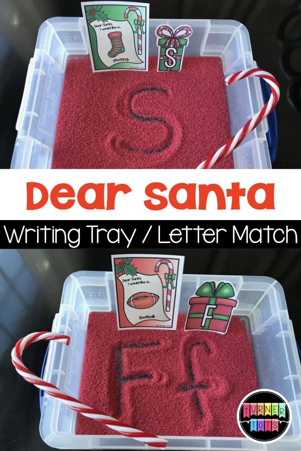 Dear Santa Letter Sounds / Writing Activities -   20 holiday Activities letters ideas