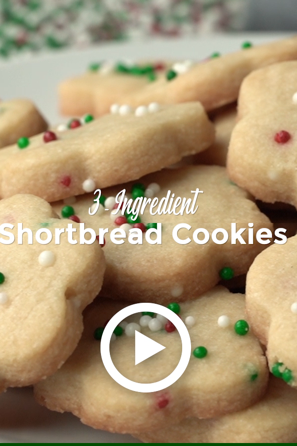 3-Ingredient Buttery Shortbread Cookies - Chew Out Loud -   21 cake ingredients shortbread cookies ideas