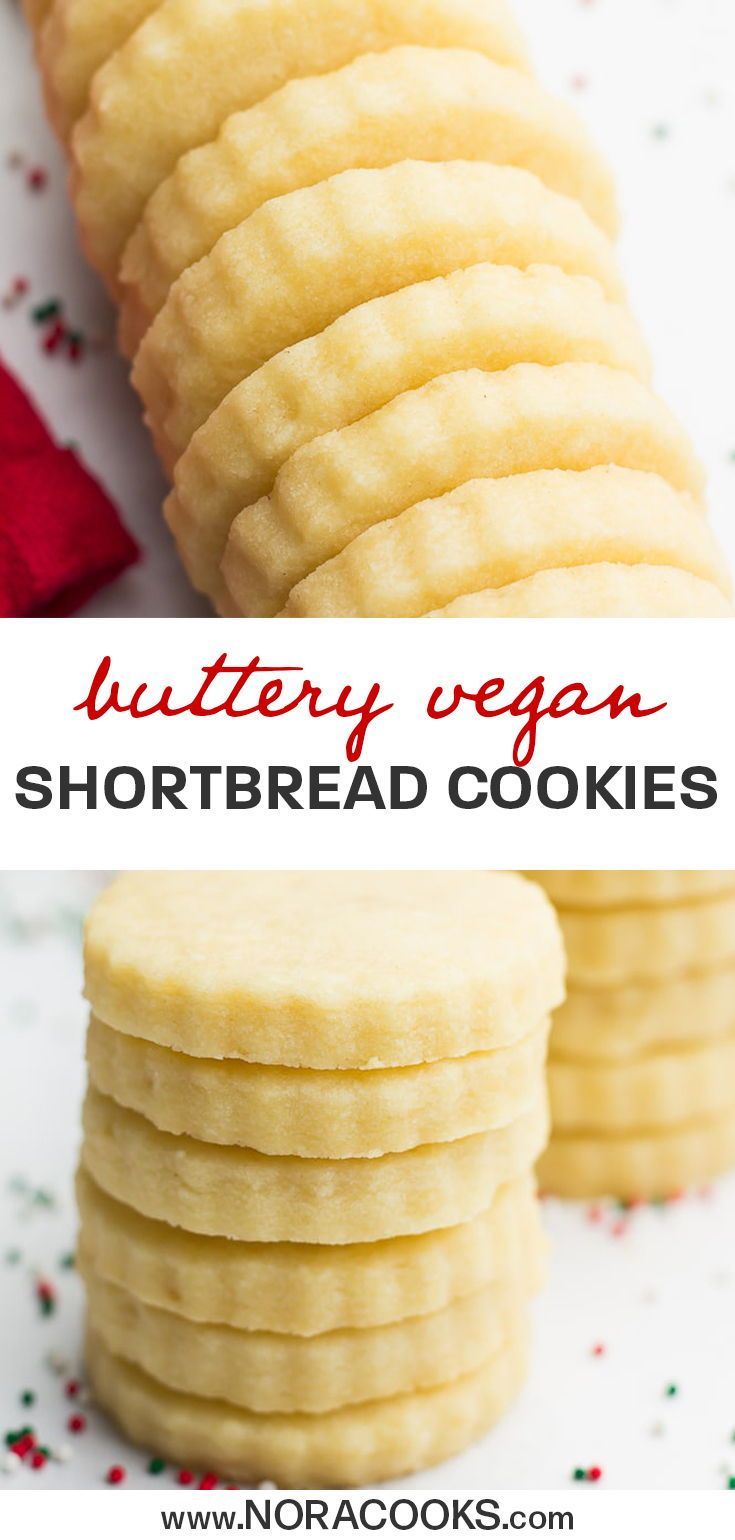 Vegan Shortbread Cookies - Nora Cooks -   21 cake ingredients shortbread cookies ideas