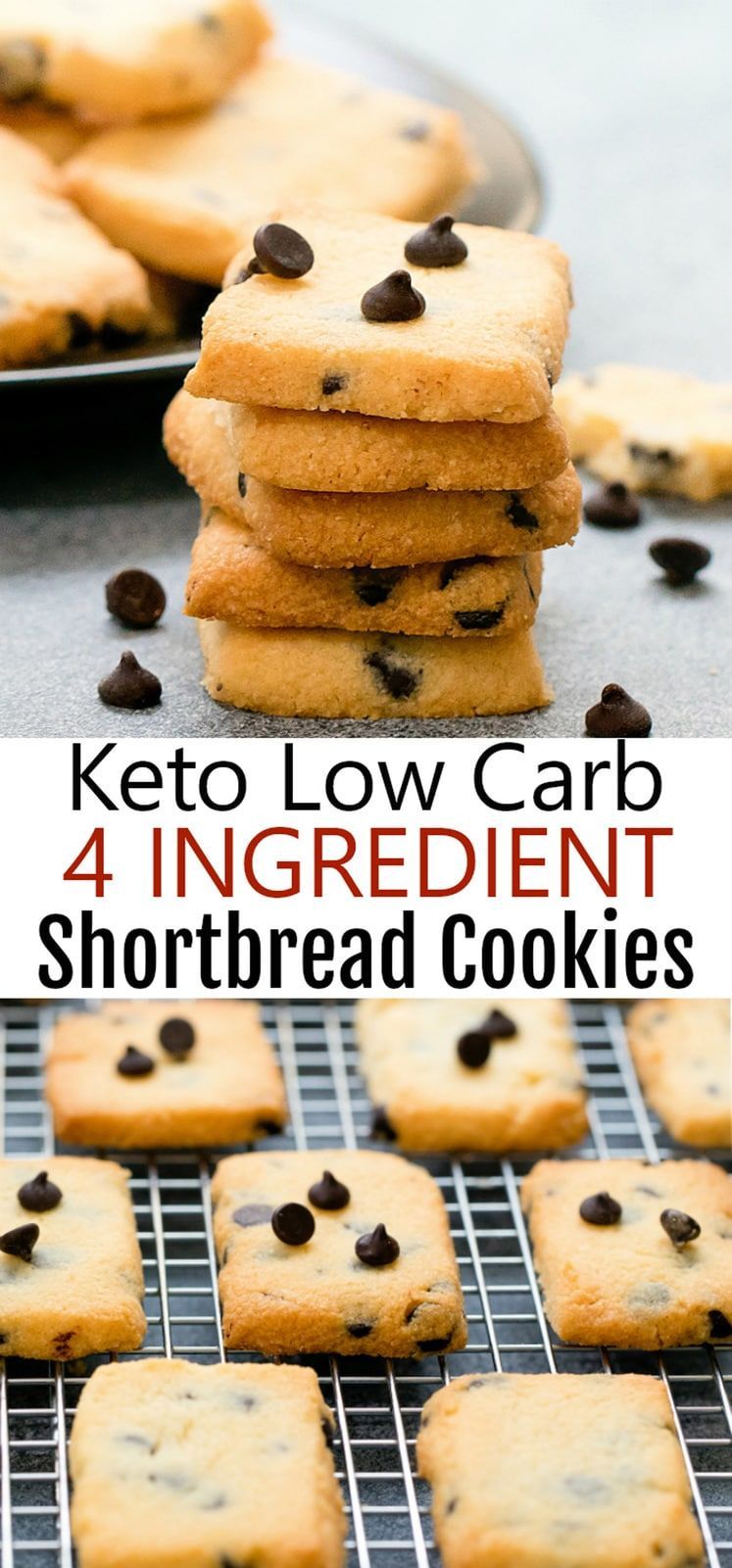 4 Ingredient Keto Shortbread Cookies - Kirbie's Cravings -   21 cake ingredients shortbread cookies ideas