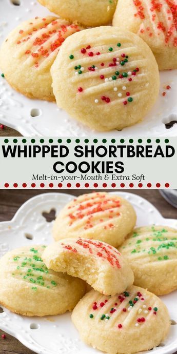 Whipped Shortbread Cookies -   21 cake ingredients shortbread cookies ideas