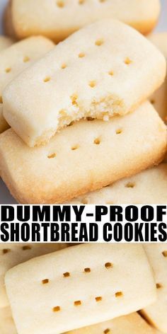 Best Shortbread Cookies {3 Ingredients} -   21 cake ingredients shortbread cookies ideas