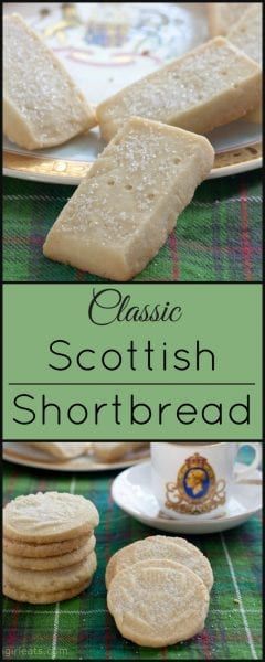 Classic Shortbread Cookies - What A Girl Eats -   21 cake ingredients shortbread cookies ideas