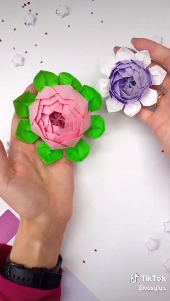DIY Paper Craft -   21 fabric crafts Videos flowers ideas
