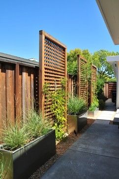 22 Creative Lattice Fence Ideas for Gardens and Backyards -   15 garden design Contemporary privacy screens ideas