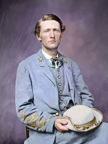 'American Civil War Colonel John S. Mosby of the Confederate Army' Photographic Print - Stocktrek Images | Art.com -   15 hairstyles Vintage civil wars ideas
