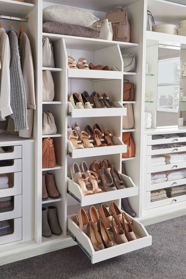 New Bedroom Storage Solutions for Summer 2019 -   15 room decor Shelves closet ideas