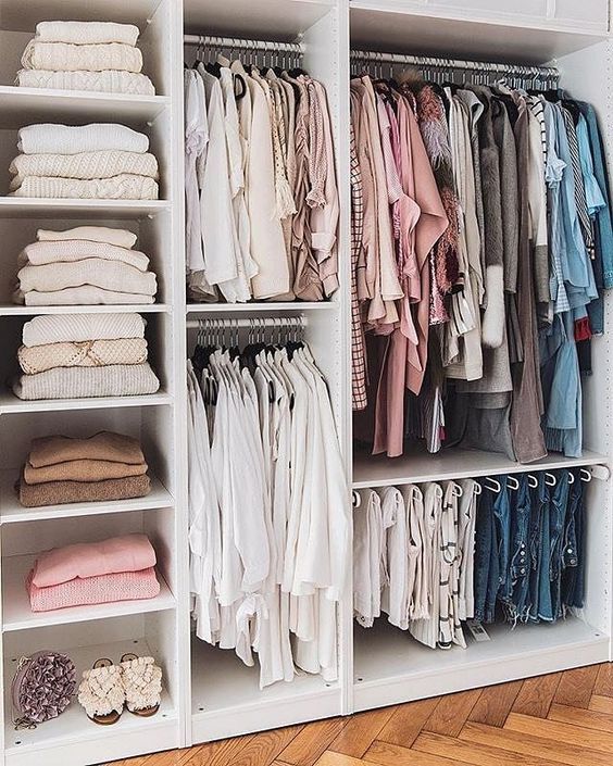 5 Tips For A Successful Wardrobe Clear-Out And Re-Organizing! -   15 room decor Shelves closet ideas