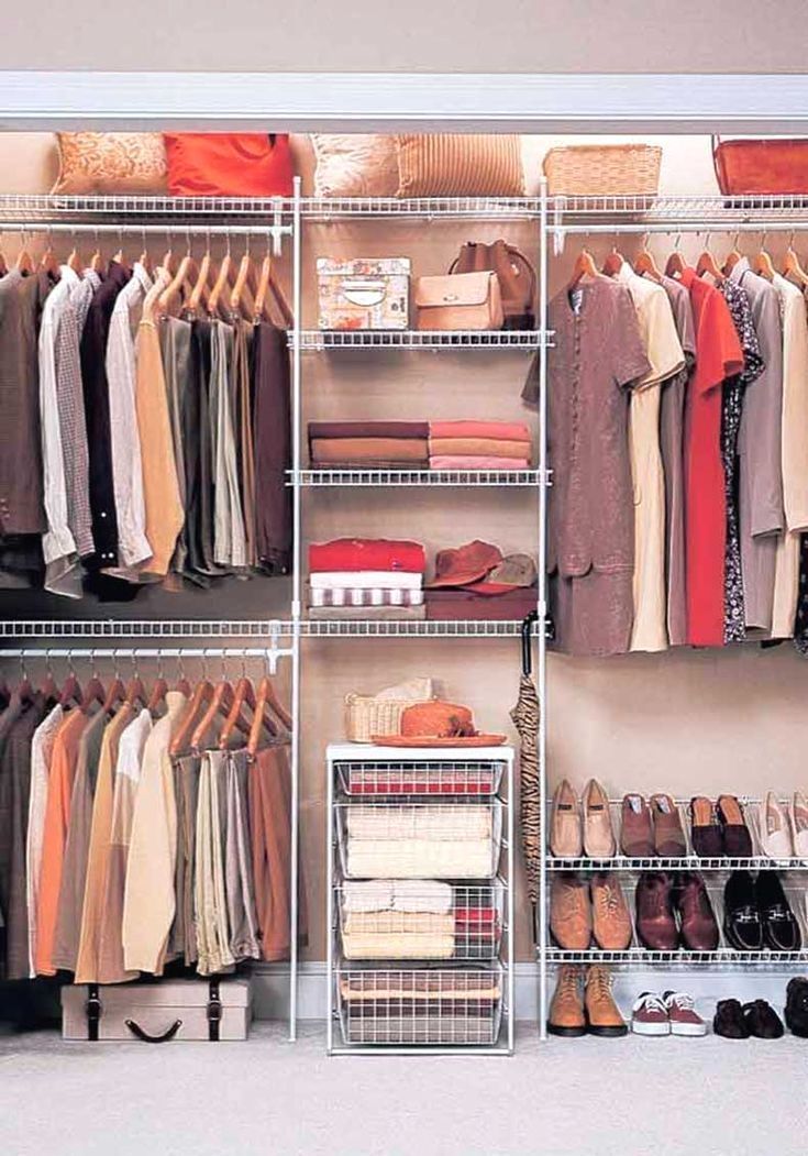 30 Closet Organization Ideas That Are Total Game Changers -   15 room decor Shelves closet ideas