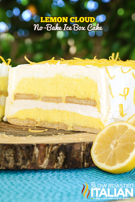 Lemon Cloud No-Bake Icebox Cake (With Video) -   16 box cake Flavors ideas
