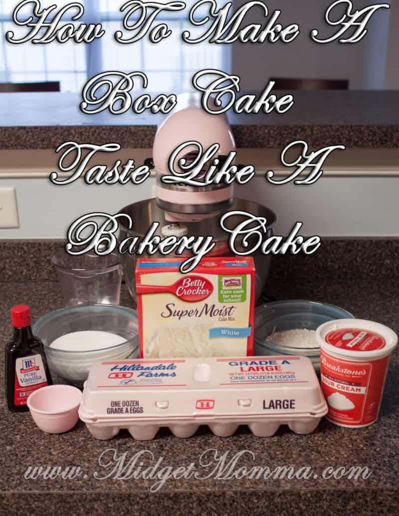 MUST KNOW HACK! How to Make Boxed Cake Mix taste like Bakery cake -   16 box cake Flavors ideas