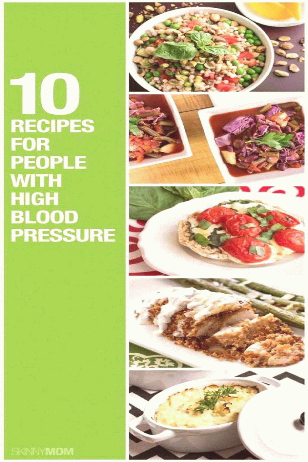 If you have high blood pressure check out these recipes. -   17 diet Dash lower blood pressure ideas