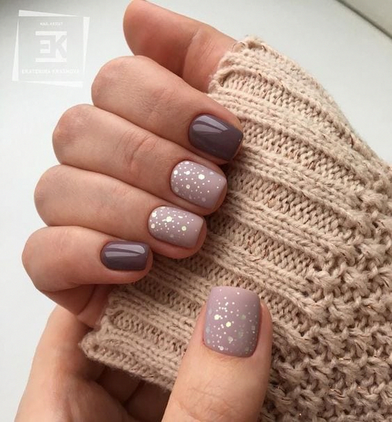 The 20+ Trendiest Fall Nail Colors + Fall Nails Inspiration | -   17 fall nail designs ideas