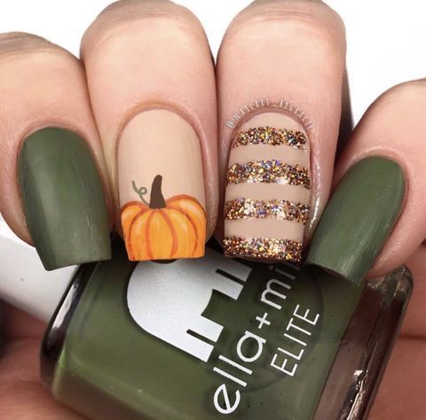 20 Fall Nail Designs to Make Your Manicure Stand out This Season -   17 fall nail designs ideas