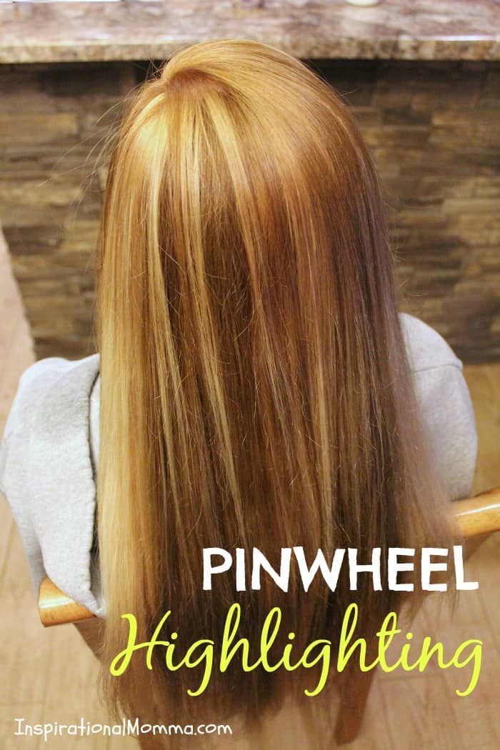 Pinwheel Highlighting -   17 hair Highlights techniques ideas