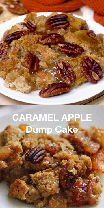 Caramel Apple Dump Cake -   18 cake Apple simple ideas