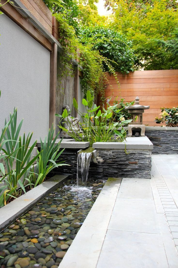 ?ber 20 tropische Landschaftsdesigns, die K?hle an Ihren Platz bringen - Pinterest -   18 garden design Pergola water features ideas