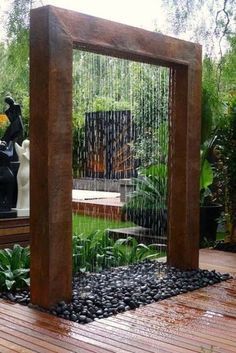 32 Outrageously Fun Things You'll Want In Your Backyard This Summer -   18 garden design Pergola water features ideas
